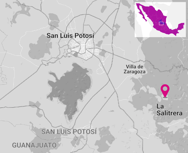 Mapa Salitrera